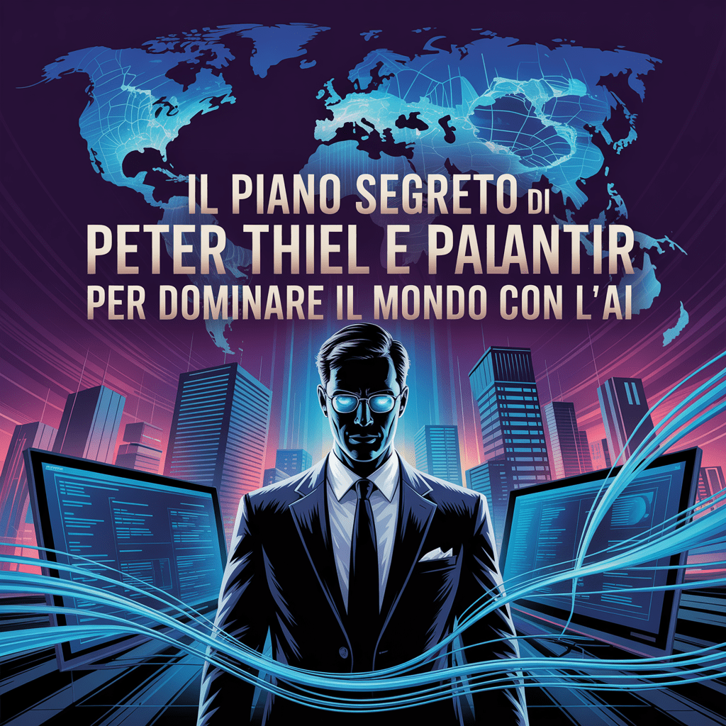 Il piano segreto di Peter Thiel e Palantir per dominare il mondo con l'AI