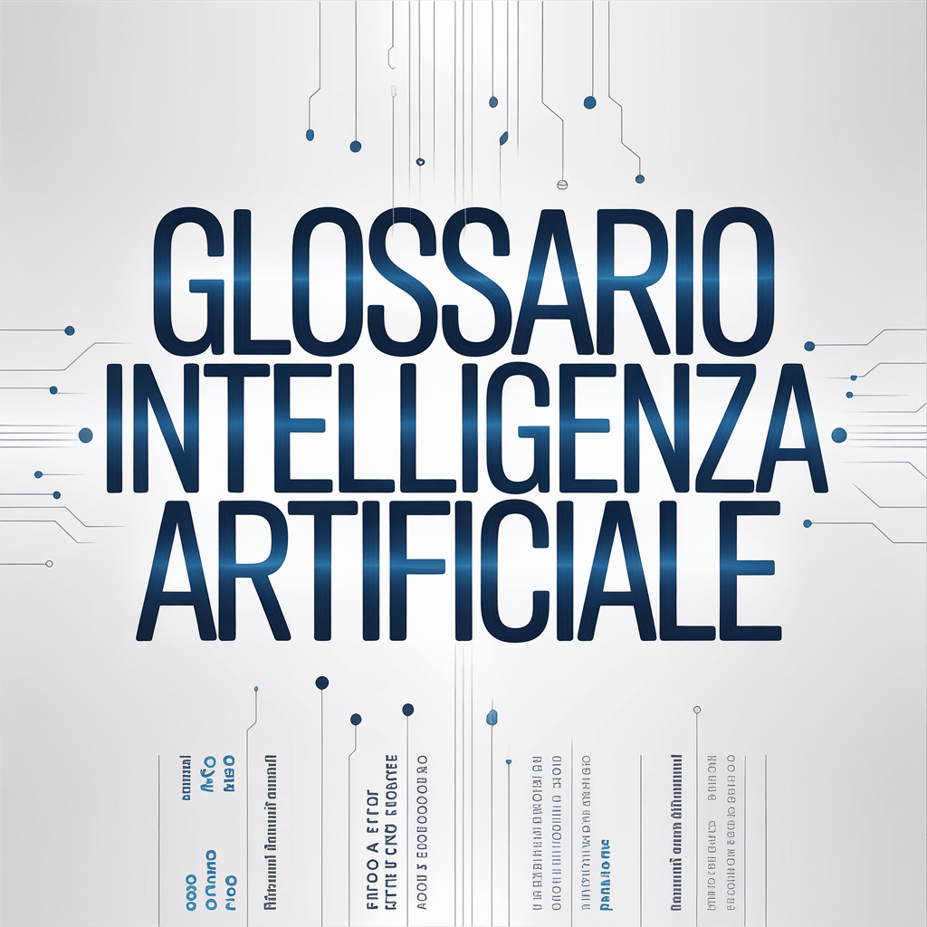 Glossario Intelligenza Artificiale