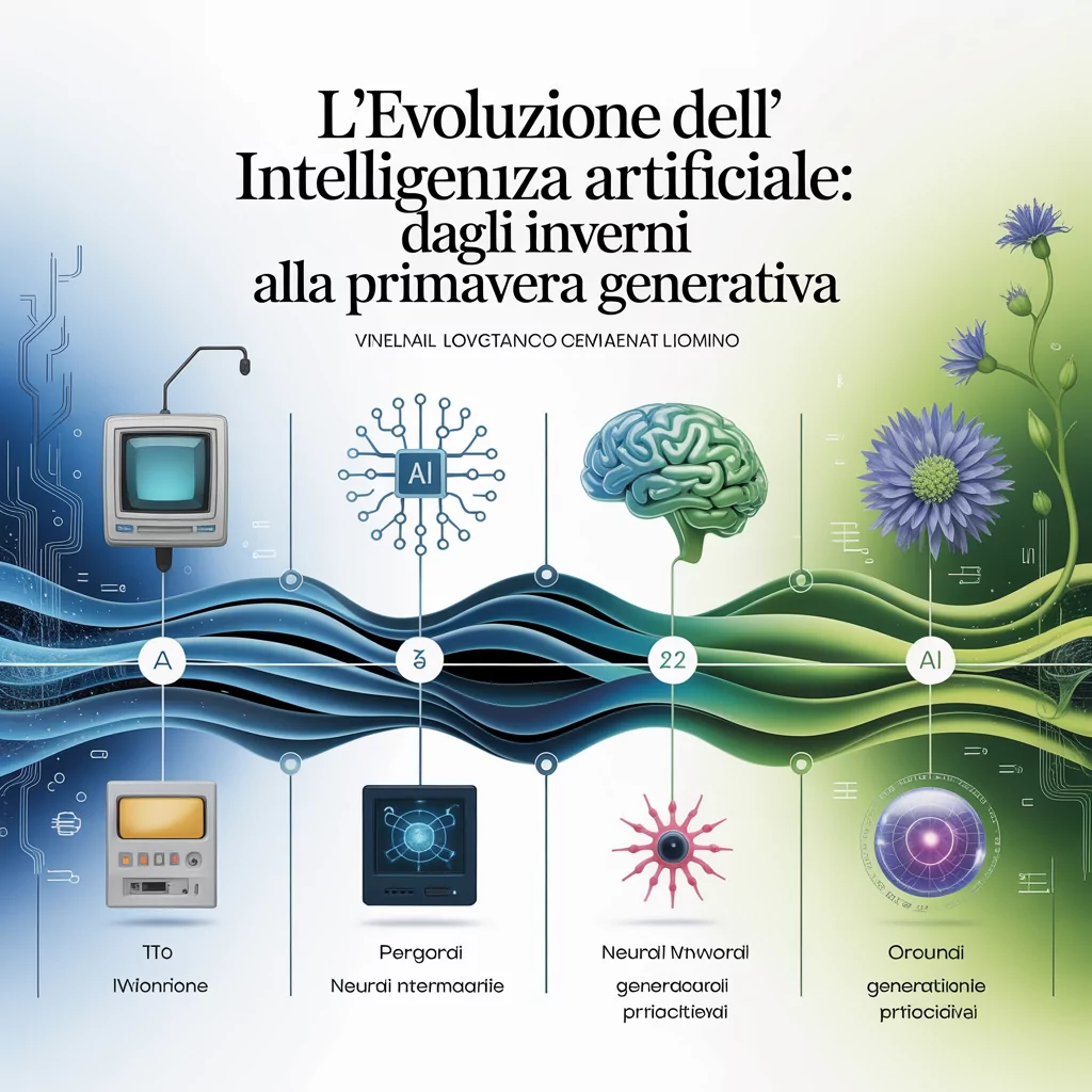 L'Evoluzione dell'Intelligenza Artificiale: Dagli Inverni alla Primavera Generativa