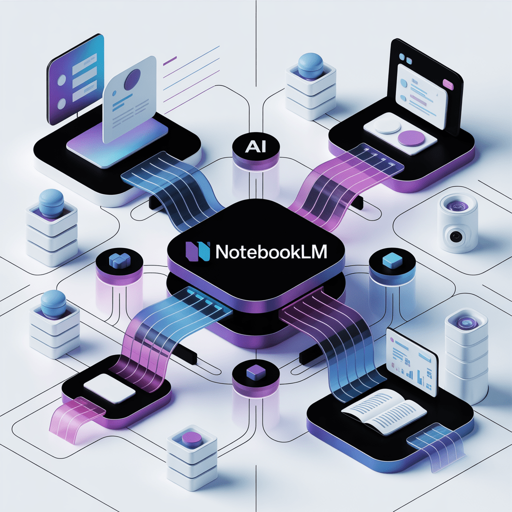 Ecosistema Notebooklm 12 Ecosistema NotebookLM: l’intelligenza che trasforma i tuoi materiali in conoscenza viva