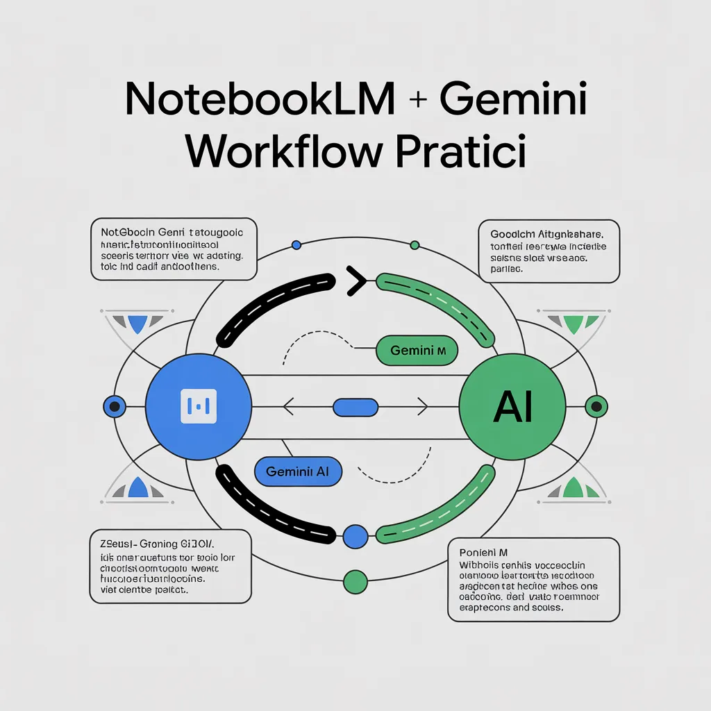 NotebookLM + Gemini: workflow pratici