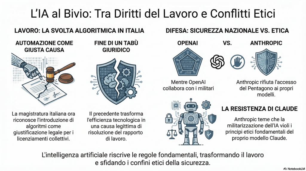 SENTENZA SHOCK: Licenziare l'uomo per l'IA ora è Legale e tanto altro !