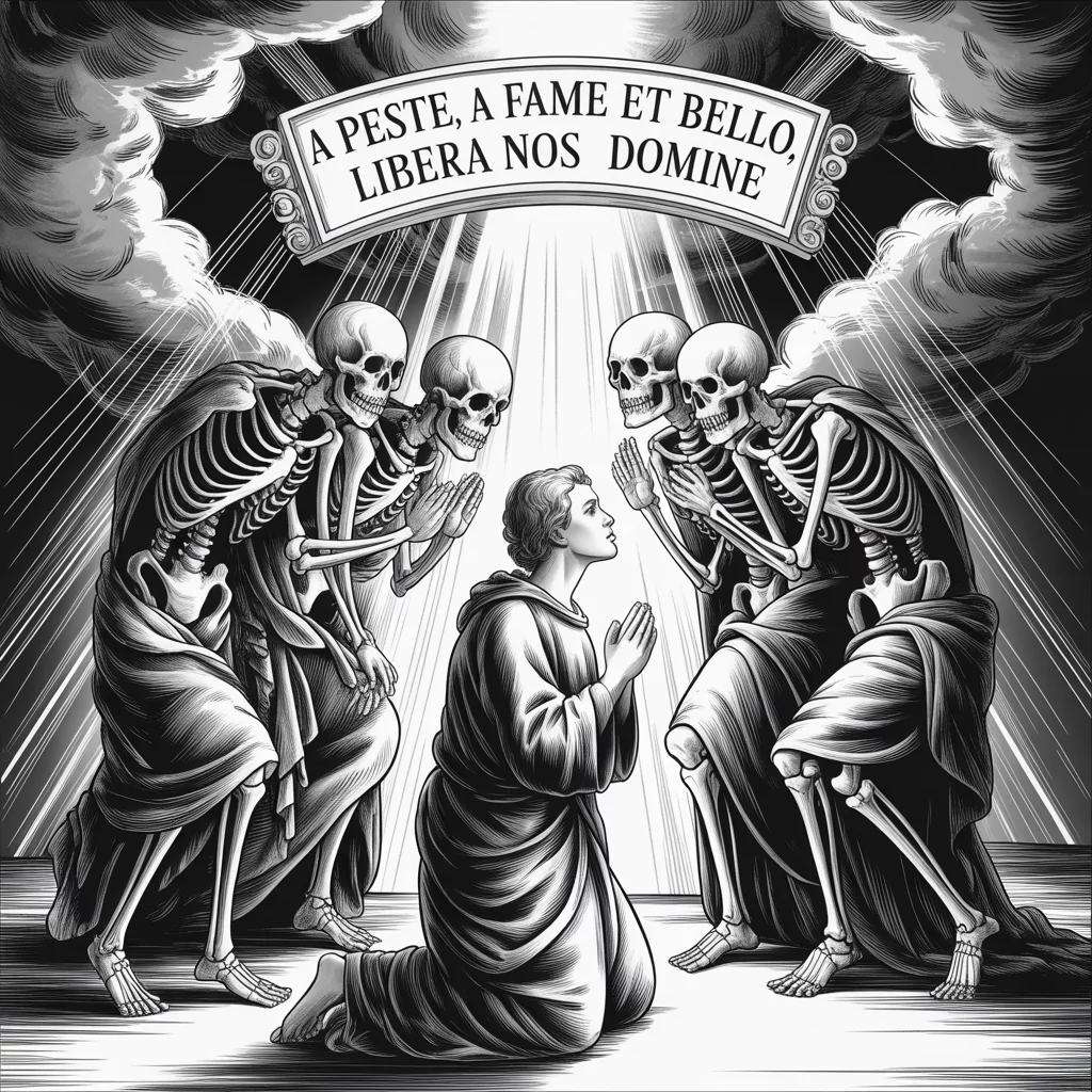 A PESTE, A FAME ET BELLO, LIBERA NOS DOMINE: L'ESORCISMO CONTRO LA PAURA IMPOSTA