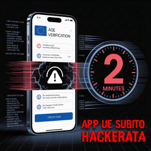 L'app ufficiale UE per la verifica dell'età ha già una falla grave: aggirata in 2 minuti