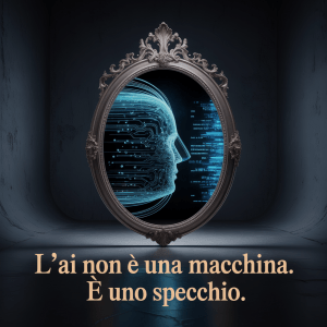 L'AI non è una macchina. È uno specchio.