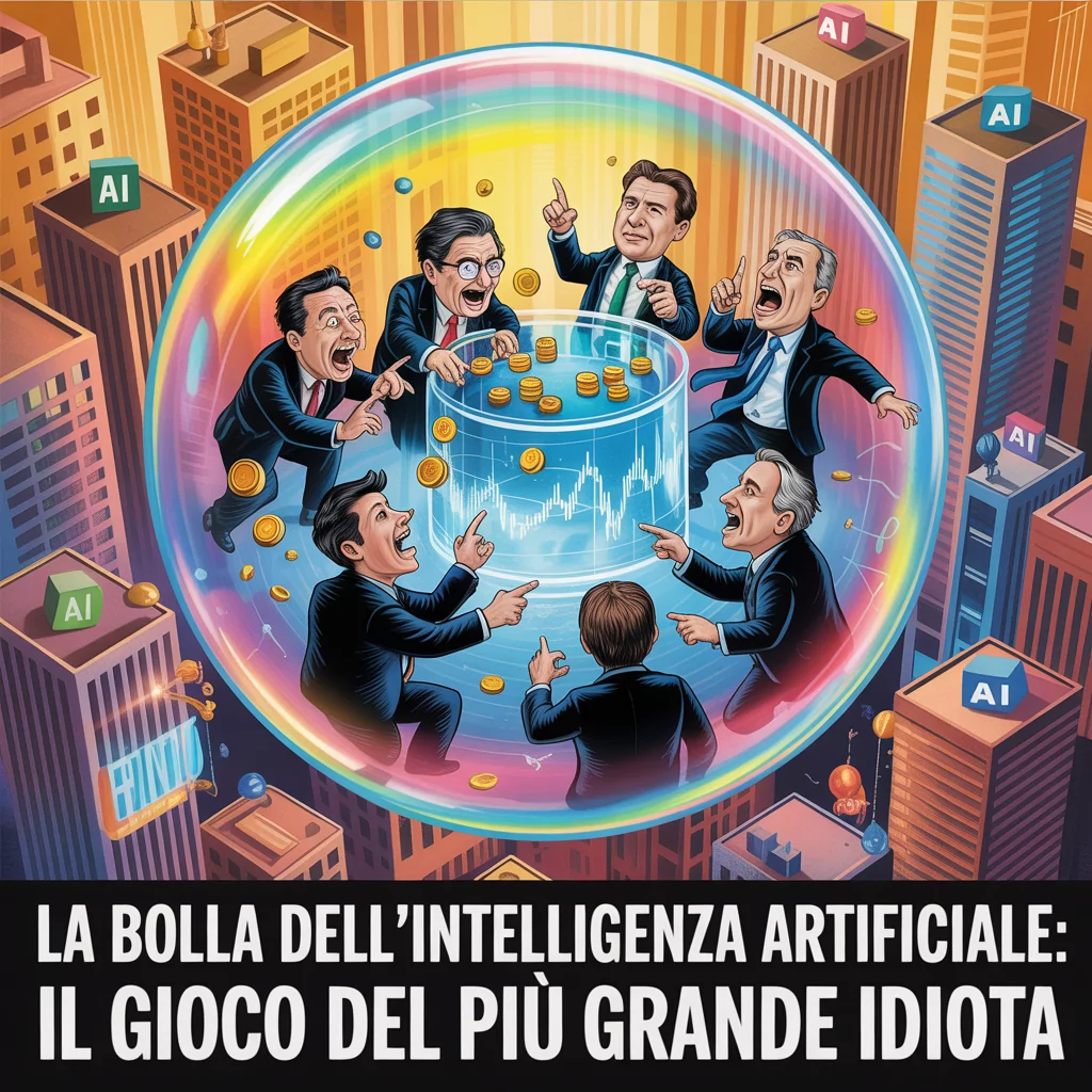 La Bolla dell'Intelligenza Artificiale: Il Gioco del Più Grande Idiota