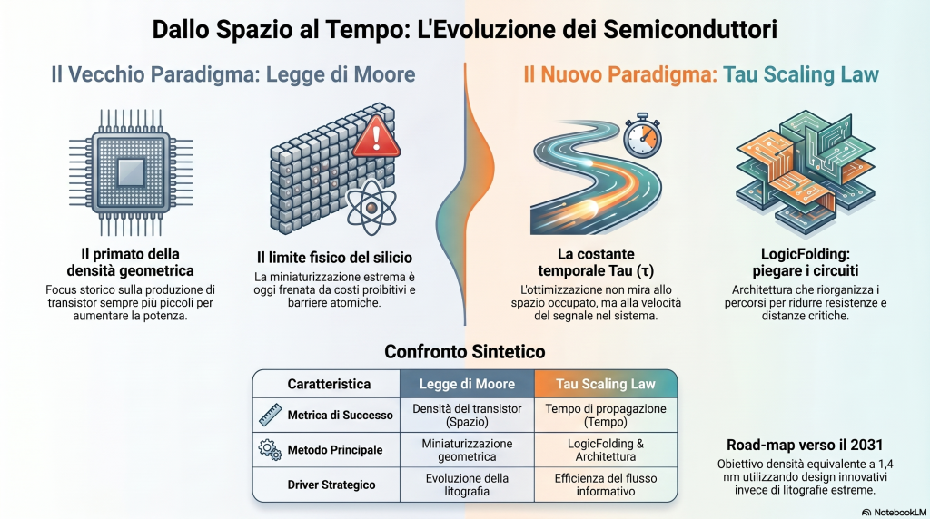Dalla legge di Moore alla legge di Tau