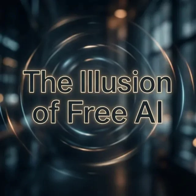 L’illusione dell’AI gratuita 16 L’illusione dell’AI gratuita