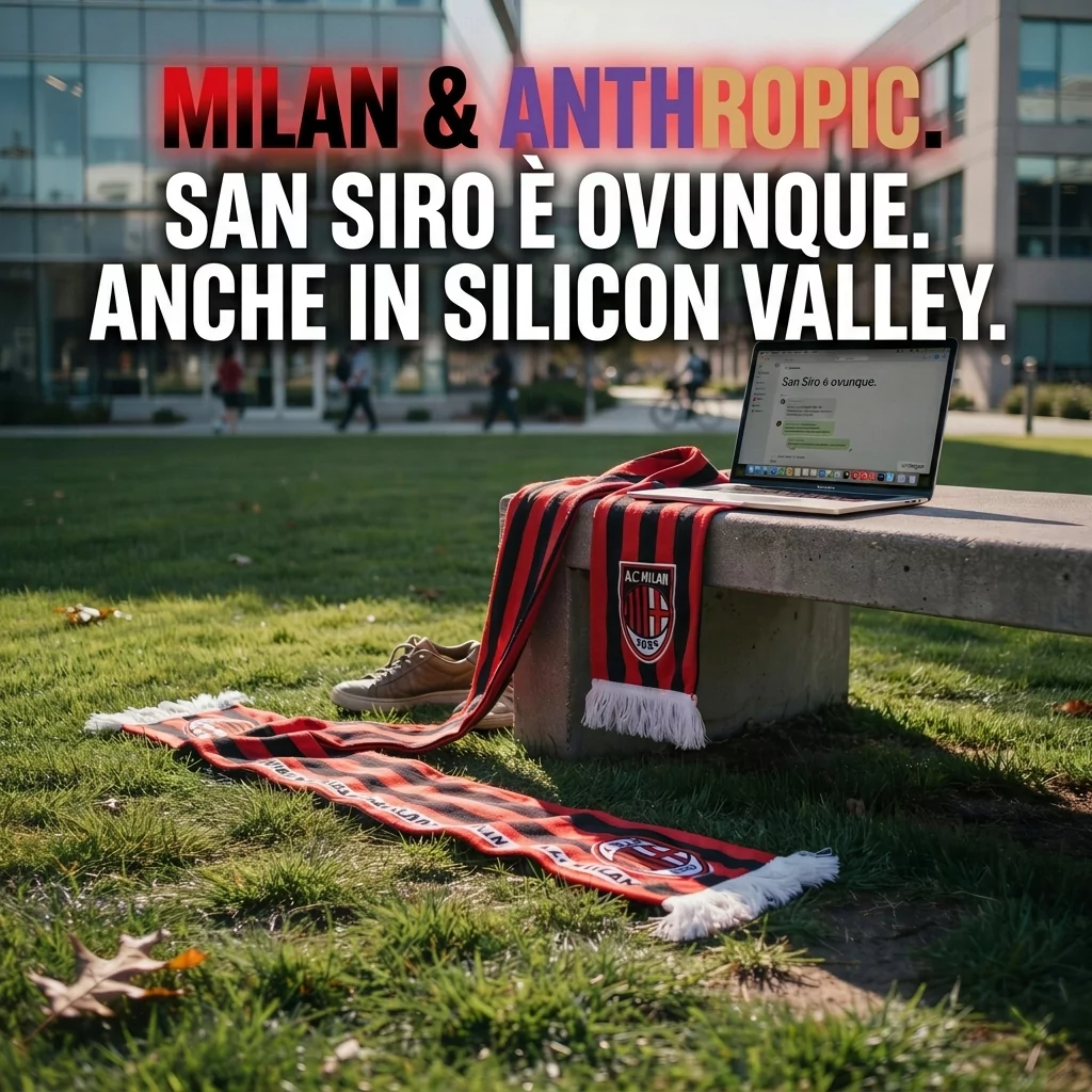 Milan & Anthropic. San Siro è ovunque. Anche in Silicon Valley.