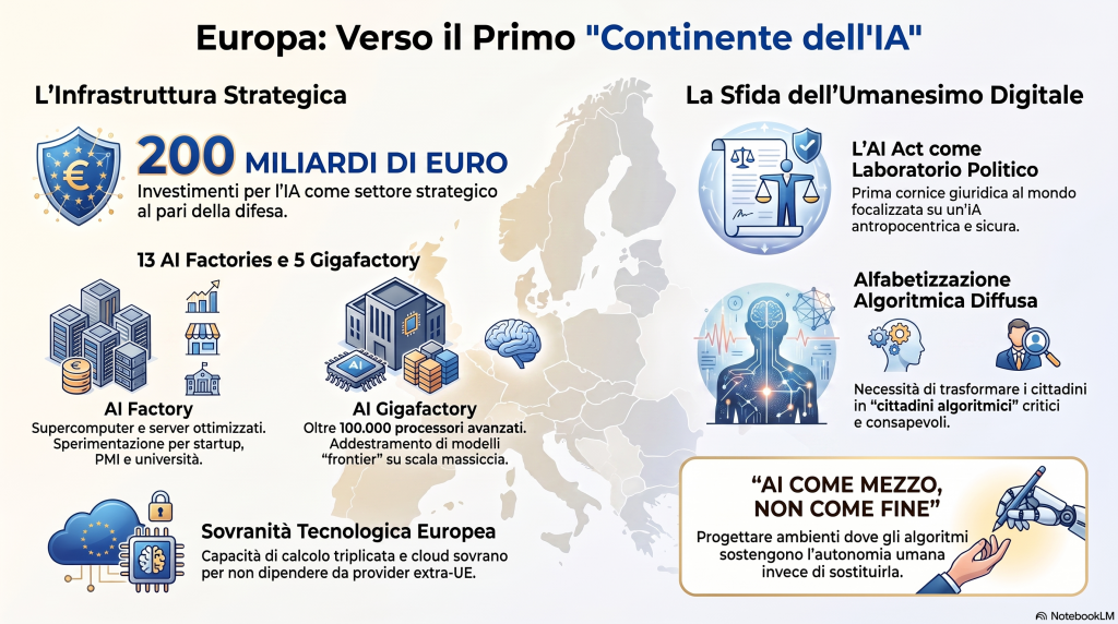 Duecento miliardi e tredici fabbriche: l'Europa può davvero battere USA e Cina sull'AI?